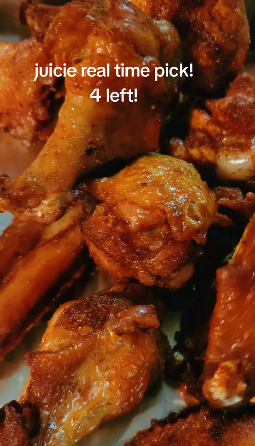 10pc. Wings With 3 Dips