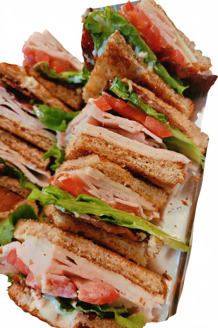 Turkey Club Beef Bacon Sandwich